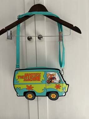 Scooby-Doo! The Mystery Machine Van Shaped Crossbody Bag